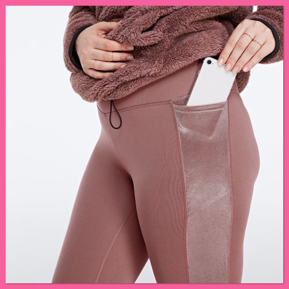 •Victoria’s Secret PINK• Fleece velvet legging